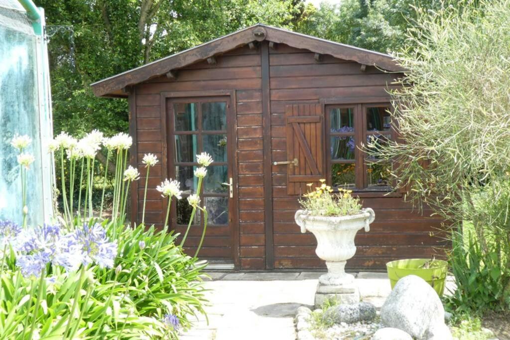 Chalet Bucolique Dans Un Cadre Exceptionnel Villa Saint-Jean-de-Monts Exteriör bild